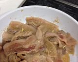 ☆豚肉味噌漬け 豆板醤炒め☆作り方2写真