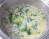 大根菜(かぶの葉)の和風粥作り方3写真