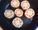 *蓮根はさみ照焼き♡肉ジューシーver.作り方4写真