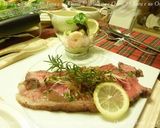 サーロイン肉でローストビーフ☆クリスマス作り方6写真