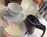 *ペットボトルで豆乳ラテ*作り方1写真
