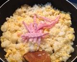 大根葉とじゃことベーコンの節約チャーハン作り方4写真