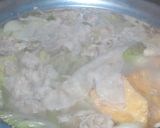 豚しゃぶ風鍋焼きうどん作り方5写真