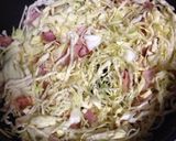 千切りキャベツの大量消費(ベーコン)作り方3写真