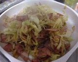 千切りキャベツの大量消費(ベーコン)作り方4写真