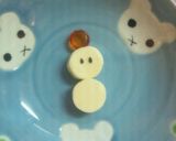お弁当の隙間おかず♪ゆきだるま作り方2写真