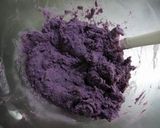紫芋クリーム餡の茶巾絞り♪作り方3写真