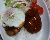 美味しい✩ロコモコ丼作り方2写真