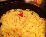 ベーコンと野菜のクリームパスタ♪作り方8写真