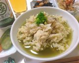 鰆西京焼きの極抹茶だし発芽玄米茶漬け作り方4写真