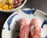 お弁当★じゃが一個で肉巻きとポテサラ!作り方2写真