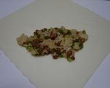 冷やご飯活用！パリパリ納豆春巻き作り方3写真