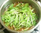 春雨とエビと水菜のさっぱりスープ作り方6写真