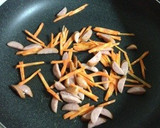 豆苗と卵の中華炒め(^-^)/作り方2写真