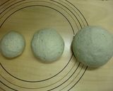 ちょっぴりよもぎ&たっぷり甘納豆角食作り方1写真