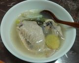 参鶏湯でコラーゲン補充計画！作り方8写真