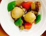 里芋とごぼうと大根の簡単煮物作り方5写真