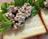 ♪納豆サンドイッチ♪作り方3写真