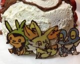 子供にドーム型モンスターボールケーキ♡作り方10写真