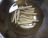鶏肉とごぼうの生姜焼き作り方1写真