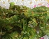 野菜でおやつ☆苦くないカリカリピーマン作り方5写真