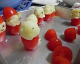 サンタクロースいっぱい★簡単バジルサラダ作り方4写真