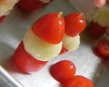 サンタクロースいっぱい★簡単バジルサラダ作り方5写真