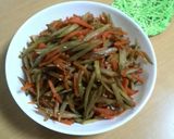 簡単☆きんぴらごぼう作り方7写真
