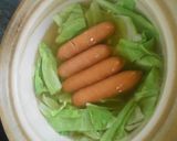 キャベツとトマト入りコンソメ煮込みうどん作り方6写真