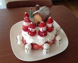 子供が喜ぶクリスマスケーキ デコ♪作り方11写真