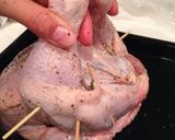 ソース◎！丸鶏クリスマスローストチキン♪作り方6写真