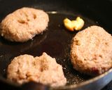 ポークハンバーグ　オイスターソース作り方4写真