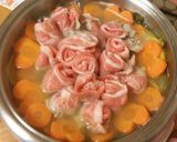 豚と水菜のゆず鍋作り方14写真