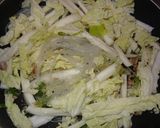 早うま　白菜たっぷりのマーボー春雨作り方2写真