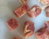 昆布つゆで簡単鶏ごぼうの炊き込みご飯作り方1写真