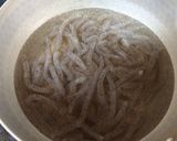 昆布つゆで簡単鶏ごぼうの炊き込みご飯作り方2写真