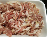 豚小間のやわらか♪しょうが焼き作り方1写真