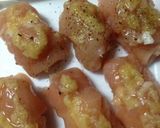 鶏ささみの梅チーズ＊作り方3写真