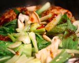 ポークハンバーグ　オイスターソース作り方5写真
