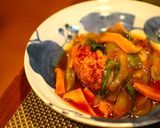 ポークハンバーグ　オイスターソース作り方7写真
