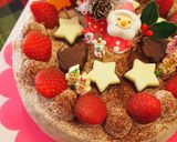 共立て♡２1ｃｍ型ふわふわスポンジケーキ作り方21写真