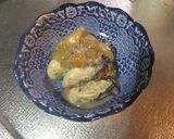 牡蠣のガーリックバター炒め　白味噌のせ作り方7写真