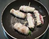 豚肉の梅シソ巻き作り方4写真