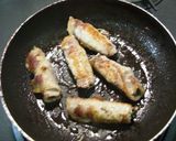 豚肉の梅シソ巻き作り方5写真