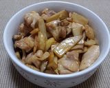 鶏肉とエリンギのバター醤油炒め作り方5写真