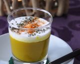 南瓜と里芋のカプチーノスープ作り方7写真