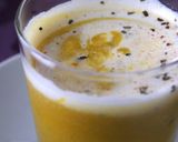 南瓜と里芋のカプチーノスープ作り方8写真