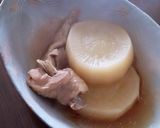 大根と鶏肉のほっこり煮物♪作り方5写真