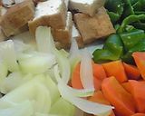 厚揚げで酢豚風作り方1写真