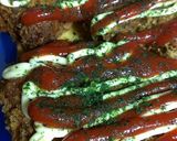サクフワ♡お好み焼きカツトースト！作り方14写真